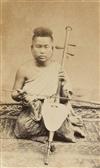 (CAMBODIA, THAILAND, and VIETNAM) Far East album containing 49 rare photographs of Cambodia, Thailand, and Vietnam,